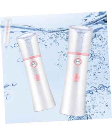 NOLITOY Skin Care Humidifier 1pc Nano Cold Usb Humidifier Handheld Charging White Hydrator Spray Face Evaporator Mini Humidifier 14.1x4cm - Buy Online on GoSupps.com