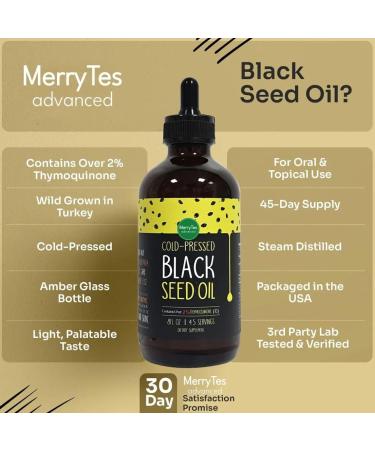Black Seed Oil | 3 Times Thymoquinone | Cold-Pressed | Nigella Sativa - Turkish | Super Antioxidant to Support Immunity Joints Digestion Hair Skin & Nails | Glass Bottle | 8 oz 8 Fl Oz (Pack of 1) - Buy Online on GoSupps.com