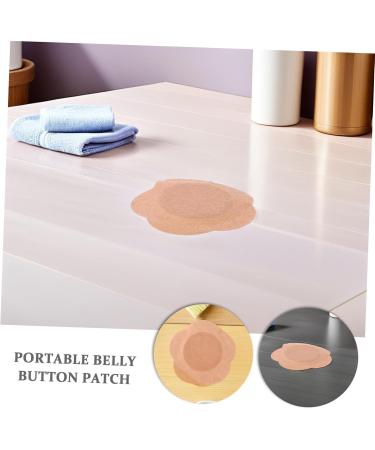 VERDANVERSE 40 Pieces Castor Oil Paste For Buttons For Abdomen For Body Navel Oil Pads Navel Oil Patches For Knee - Buy Online on GoSupps.com