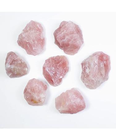 Natural Crystal Rough 30g/pc Natural Raw Pink Rose Quartz Crystal Rough Stone Specimen Crystal Love and Minerals Fish Tank Stone - Buy Online on GoSupps.com