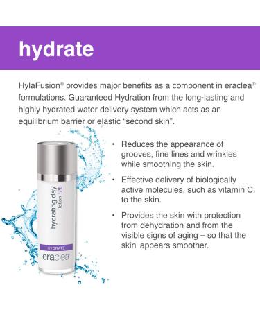 Eraclea Hydrating Day Lotion - Anti-Aging Probiotic Moisturizer with Hyaluronic Acid & Peptides for All Skin Types - 1 fl oz - Buy Online on GoSupps.com