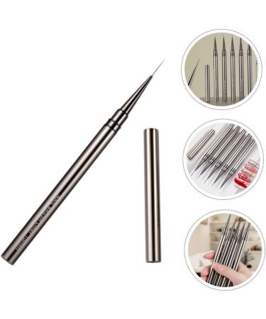 POPETPOP Nail Art Drawing Pen Gel Nails Polish Design for Nail Art Manicure Brushes for Nails Nail Diamond Pen Nail Art Pens Nail Dotting Pens Nail Art Supplies Eyeliner Brush Fine Metal 18x1cm As Shown 2 - Buy Online on GoSupps.com