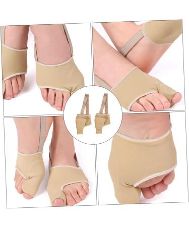 JEWEDECO Bunion Socks - 1 Pair Toe Splitter & Guard for Bunion Relief | Protective Cover for Big Toe - Toe Stretcher and Hallux Valgus Socks - 9x6.8cm - Buy Online on GoSupps.com
