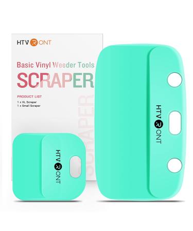 HTVRONT Vinyl Scraper - 2Pack Scraper Tools for Vinyl Craft Weeder Vinyl  Tool Kit Basic Tool-Scraper for Vinyl