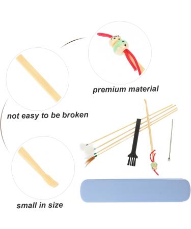 Stainless Steel Ear Wax Removal Kit - Ear Cleaner Set with Spiral Cleaner and Ear Spoon - Buy Online on GoSupps.com