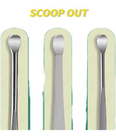 SOMROZ 6-Piece Ear Cleaning Tool Set 2023 - Professional Stainless Steel Earwax Removal Kit with Spiral Design and Portable Keychain Case - Buy Online on GoSupps.com