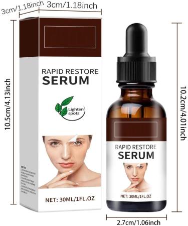 Facial Repair Nourishing Serum Hydratant Anti-Rides Et Anti- Ge Claircit Le Teint 30ml (1) 6 ml (Lot de 5) - Buy Online on GoSupps.com