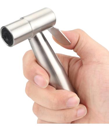 Stainless Steel Bidet Spray 304 Hand Shower Nozzle for Bathroom | Premium WC Bidet Sprayer for Easy Cleaning - Buy Online on GoSupps.com