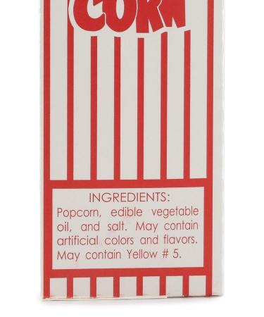 Snappy Popcorn 3-E Red & White Close Top Popcorn Boxes 1.25 Oz - 100 Count | Pack of 1 - Buy Online on GoSupps.com