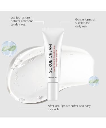 Lip Scrub Exfoliator Gentle Exfoliation & Hydration Honey & Aloe Infused Multi-Scene Daily Use Travel-Friendly Size 0.71oz / 20g - Buy Online on GoSupps.com