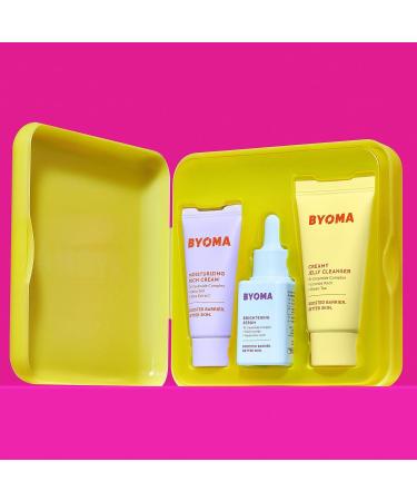 BYOMA Original | SO BRIGHT SET | Treatment Set | Skin Care Set - So Bright - Tri-Ceramide Complex - (30 ml + 15 ml + 15 ml) | Vegan | by BELLA - Buy Online on GoSupps.com