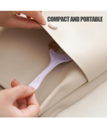 Kumprohu Lash Guard For Mascara - Silicone Eyeshadow Stencils Pad | Multifunctional Reusable Eyelash Lipstick Eyeshadow Applicators Aid Tool For Beginners And Makeup Masters Purple - Buy Online on GoSupps.com