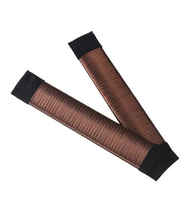 Aisonbo Hair Bun Maker 5.9 inch Donut Hair Styling Magic Bun Shaper 3 Pack Dark Brown - Kids Curler Roller Dish Headbands - Buy Online on GoSupps.com