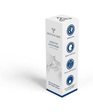  Dentacare 3 x 75 ml Dentacare Sensitive Dental Cream by PROF DR. Young with the innovative Soft Clean System removes stains and coatings in a particularly gentle and deep way. - Buy Online on GoSupps.com