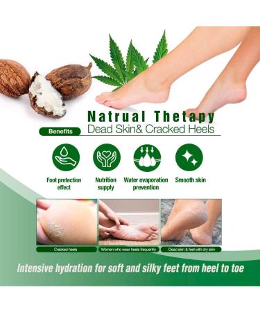 Epielle Nourishing Foot Masks - Hemp + Rosemary Extract (6pk) | Deep Moisturizing, Vegan & Cruelty-Free Socks | Beauty & Skincare Gifts, Party Favors, Stocking Stuffers - Buy Online on GoSupps.com