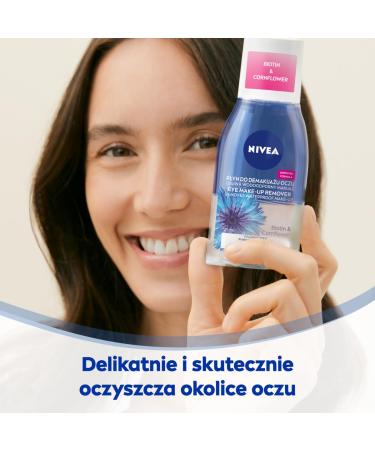 NIVEA Double-Way Eye Make-up Remover 125 ml - Gentle & Effective | Shop Internationally at Your Store Name  - Buy Online on GoSupps.com