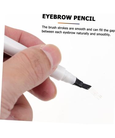 CANIGHT 4pcs Four Forked Eyebrow Pencil Cosmetic Four-head Eyebrow Pens Eye Makeup Pencil Eyebrow Filler Abs - Buy Online on GoSupps.com