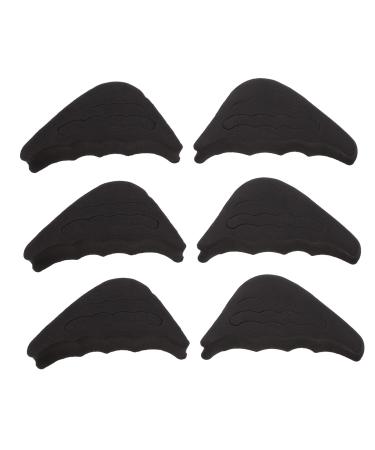 Healvian 18 Pairs Half Size Padded Toe Plug Boot Heels High-Heeled Shoe Tip Pad Sponge Toe Insoles for Heels Metatarsal Foot Pad Men and Women High Heel Forefoot Pad High Elastic Sponge