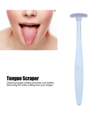 Plastic Tongue Scraper for Fresh Breath | Travel Oral Cleaner for Bad Breath Removal - Buy Online on GoSupps.com