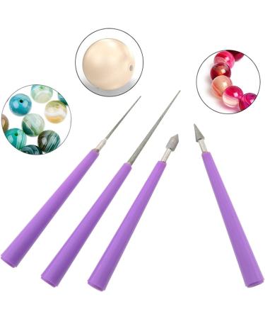Diamond Tipped Bead Reamer Set for DIY Jewelry Making - 2 Sets of Beading Hole Enlarger Tools - Buy Online on GoSupps.com