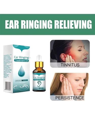YOOUS Ear Ringing Treatment Oil - All Natural Herbal Remedy Drops for Ear Ringing Relief - 2pcs - Buy Online on GoSupps.com
