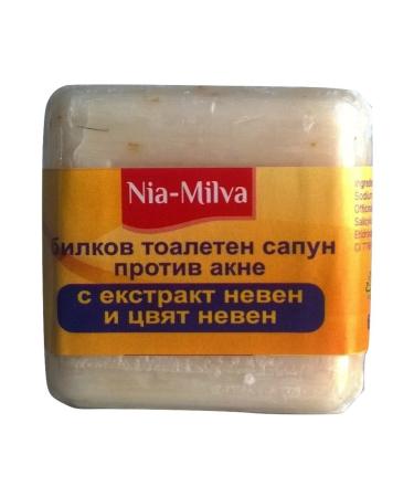 Anti Acne Soap Salicylic Acid Calendula Extract Anti Blackhead Pimple Spots 60g