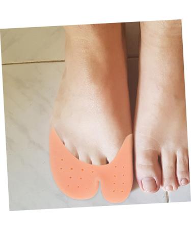 Healifty 3 Pairs Toe Sleeve Shoe Toe Protector Breathable Socks - Flexible Toe Cover & Protective Sleeve for Heels - Tiptoe Pads - Buy Online on GoSupps.com