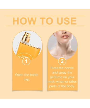 lisade Jasmine Vanilla Perfume Irresistible Sunshine Sunflower Caramel Perfume for Women Hair & Body Fragrance Mist Summer Perfume for Women Long Lasting Eau De Toilette Day or Night Spray (1 PCS) - Buy Online on GoSupps.com