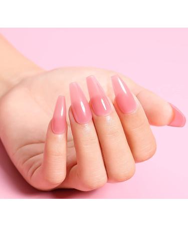 AIMEILI 8 in 1 Builder Base Gel Sheer Color Nail Polish - Long Lasting UV LED Soak Off Manicure Pedicure - Ideal for Salons & Home Use - (164) 10ml - Buy Online on GoSupps.com