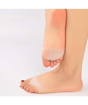 Shop Qixuer 10 Pair Gel Forefoot Cushions - Silicone Pads for Neuroma Diabetic Foot Support & Comfort - International Shipping Available - Buy Online on GoSupps.com