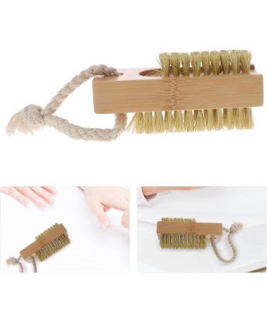 Beavorty Nail Cleaning Brush Handle Grip Fingernail Brush Nail Scrubbing Brush Manicure Pedicure Tool for Men Women - Buy Online on GoSupps.com