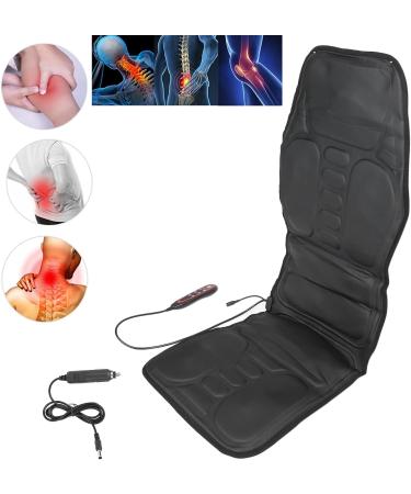 Electric Heated Massage Cushion - Vibration Massage Seat for Home Car & Office (EU) | International Shipping - Buy Online on GoSupps.com