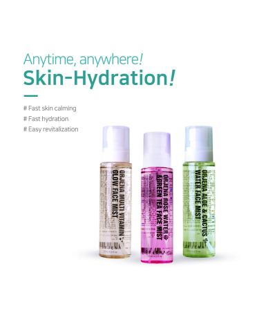 ORJENA Multi Vitamin Glow Face Mist - Hydrating Facial Spray | Korean K-Beauty Essential for Radiant Skin - Buy Online on GoSupps.com