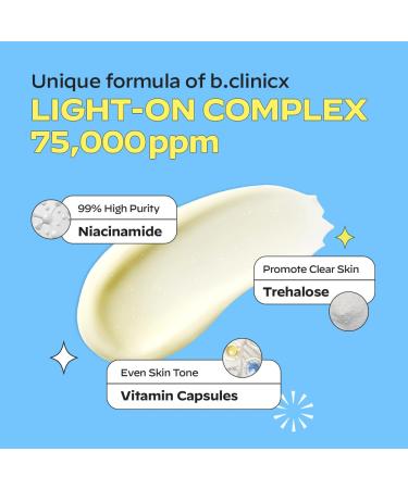 b.clinicx Niacinamide 5% Brightening Body Lotion (10.14 fl oz / 300ml) Even Skin Tone Antioxidant-Rich Lotion for Women Vitamin C Lotion for Radiant Skin Body Moisturizer Korean Skincare - Buy Online on GoSupps.com