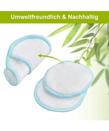 Caiming Washable Makeup Removal Pads - 12 Reusable Bamboo & Cotton Cleansing Pads with Laundry Net | Eco-Friendly Cosmetic Care - Buy Online on GoSupps.com