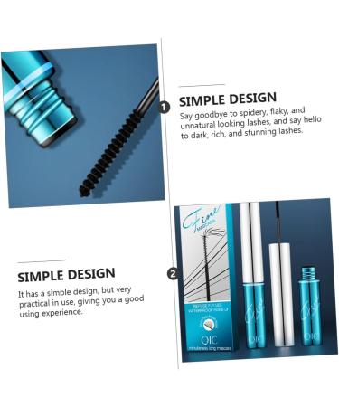 DOITOOL 2pcs Extra Fine Mascara Waterproof Eyelash Mascara Waterproof Mascara Curly Miss Primer - Buy Online on GoSupps.com