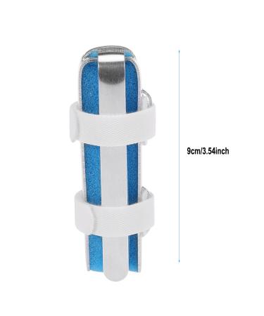 Buy Aluminum Finger Splints - 3 Sizes Hand Support Brackets for Orthopedic Recovery - L Blue White - Buy Online on GoSupps.com