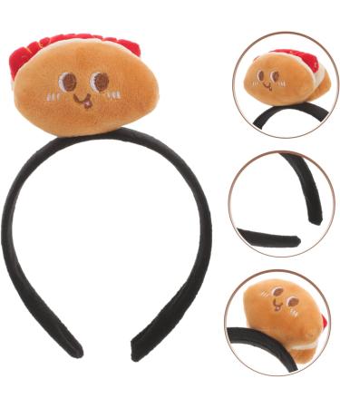 ifundom headbands hot dogs hot dog headband fun headband hot dog headpiece headband halloween hot dog women halloween headband for women hot dog cosplay headband Cartoon Accessories fabric - Buy Online on GoSupps.com