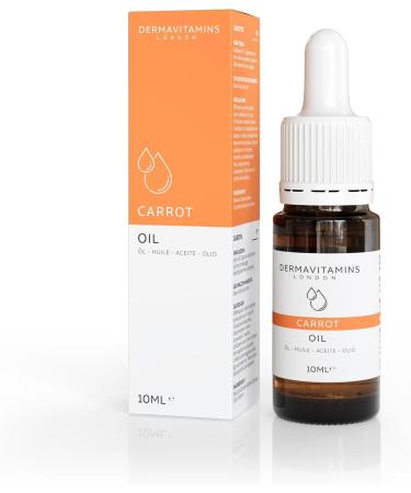Dermavitamins 100% Pure Carrot Oil - 10ml | Natural Skin Care Solution - Buy Online on GoSupps.com