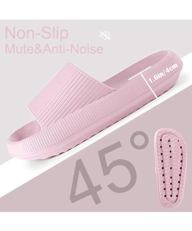 Shaine Cozislides Bathing Shoes for Men & Women - Original Cloudyzz Slippers Rubber Home Flip Flops Summer Garden Slippers 38/39 EU - Rosa - Buy Online on GoSupps.com