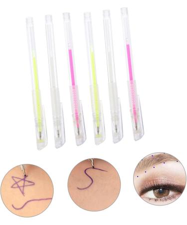 SOESFOUFU 6pcs Eyebrow Pen Eyebrow Marking Pens Eyebrow Position Eyebrow Pen Pens for Marking Eyebrow Pen for Brow Position Pen Marking Pen Position Pen - Buy Online on GoSupps.com