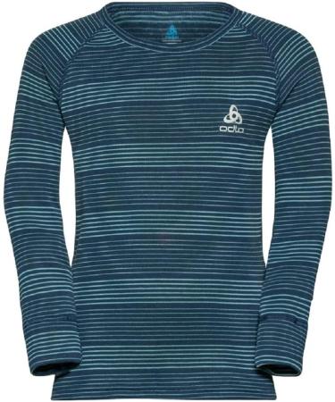 Buy Odlo Unisex Kids Long Active Warm Eco Set 116 - Reef Waters Blue Wing Teal | International Shipping Available - Buy Online on GoSupps.com