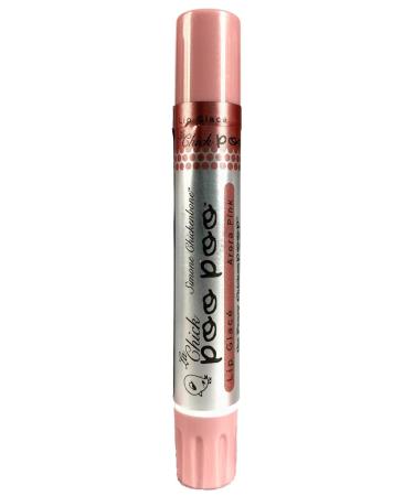 100% Natural Moisturizing Lip Gloss | La Chick Poo Poo Lip Shimmer Combo (Mauve Nude Pink) - 3 Tubes | International Shipping Available - Buy Online on GoSupps.com