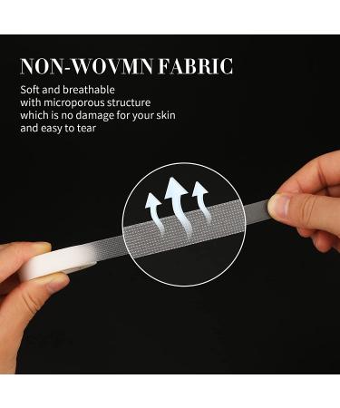 6 Rolls PE Micropore Medical Tape for Eyelash Extensions 1/2'' x 10 Yards - Transparent, Individual Package - Buy Online on GoSupps.com