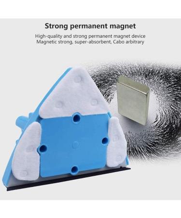 QTYUERGK Magnetic Window Cleaner Magnets Glass Wiper Indoor and Outdoor Glass Pane Cleaning | Single Double|Adjustable Surface Brush Cleaners - Buy Online on GoSupps.com