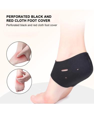 Unisex Moisturizing Heel Socks - Gel Foot Spa Socks for Cracked Dry Skin Care | Ventilated Toe-Free Design - Buy Online on GoSupps.com