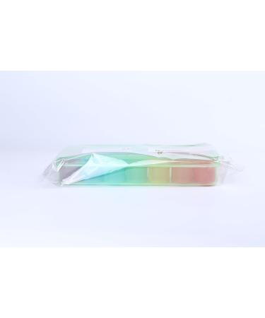 Pill Box 4 Times a Day Betife Weekly Organiser - Green | 7 Day Pill Dispenser with 4 Compartments for Medication, Vitamins & Supplements - Buy Online on GoSupps.com