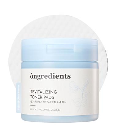 Ongredients Skin Toner Pad Exfoliating Toner Pads Facial Toner Aging Skin Facial Toner for Oily Skin 60 Pads