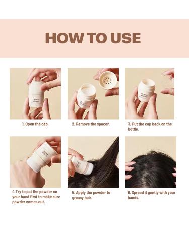 Hair Volume Powder - Instant Conceal Hair Loss Root Touch Up Styling Powder for Men & Women - 10g (White - Buy Online on GoSupps.com