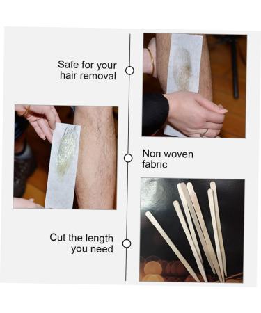 Buy Angoily Wax Strips Set for Effective Hair Removal | Depilatory Wax Towels & Wooden Sticks | International Shipping Available - Buy Online on GoSupps.com